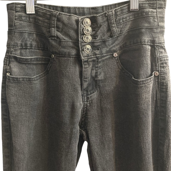 Silver Crush Women’s black skinny jeans size 5/6 - Picture 2 of 15